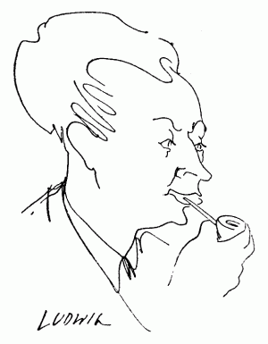 Hans Klering - Zeichnung von Trude Ludwig 1947